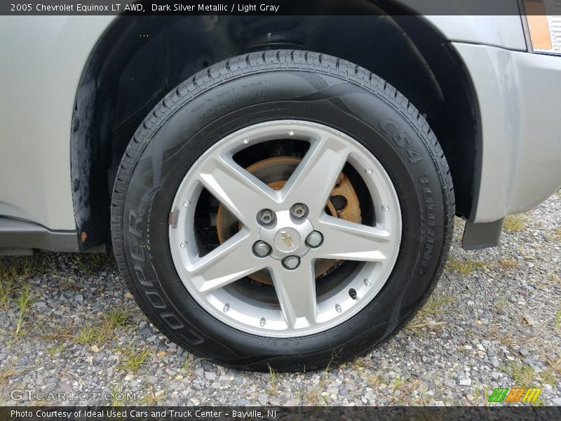 Dark Silver Metallic / Light Gray 2005 Chevrolet Equinox LT AWD