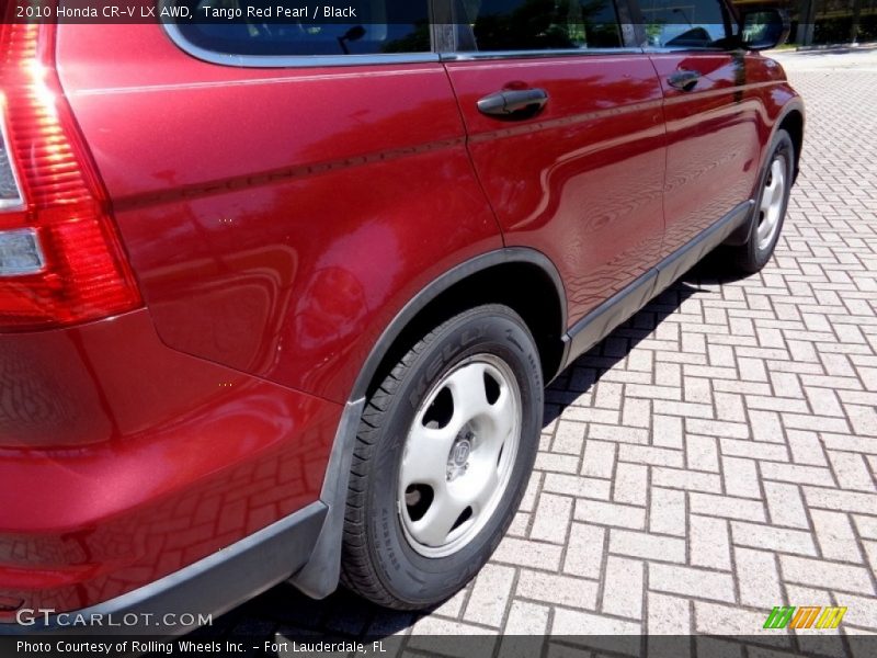 Tango Red Pearl / Black 2010 Honda CR-V LX AWD
