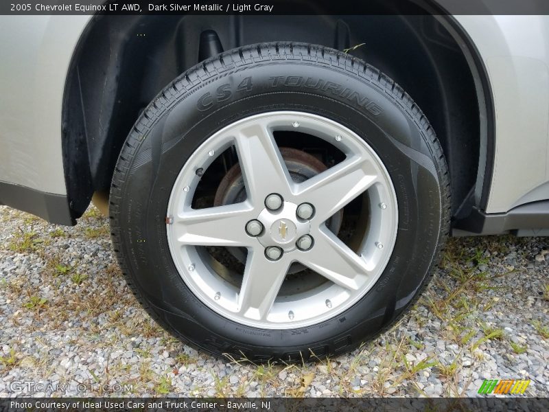 Dark Silver Metallic / Light Gray 2005 Chevrolet Equinox LT AWD