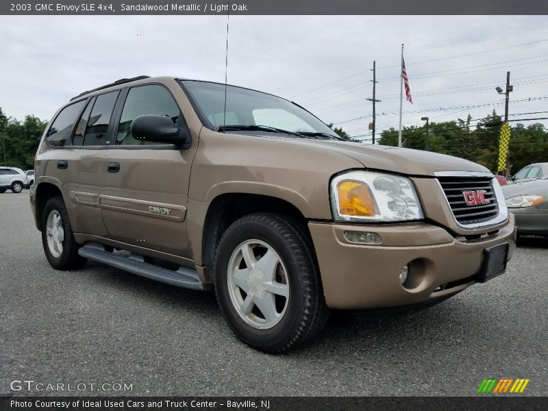 Sandalwood Metallic / Light Oak 2003 GMC Envoy SLE 4x4