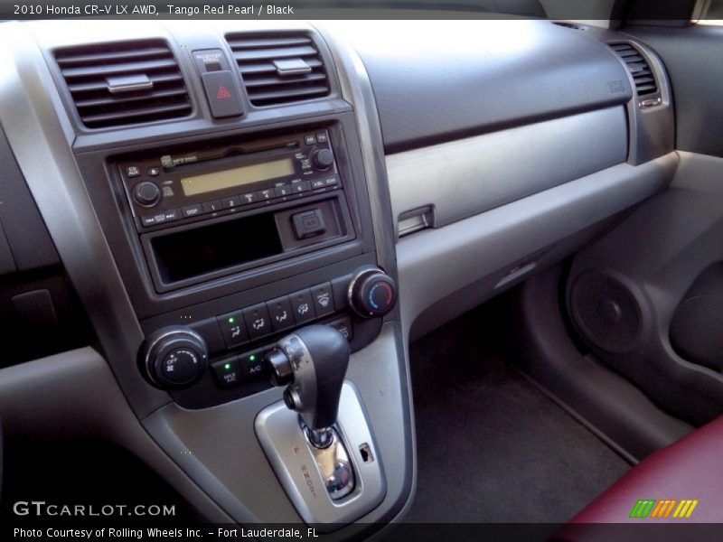 Tango Red Pearl / Black 2010 Honda CR-V LX AWD