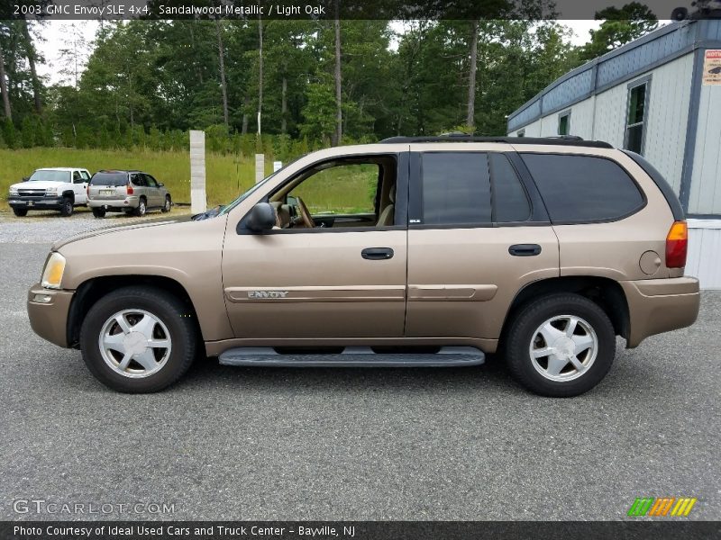 Sandalwood Metallic / Light Oak 2003 GMC Envoy SLE 4x4