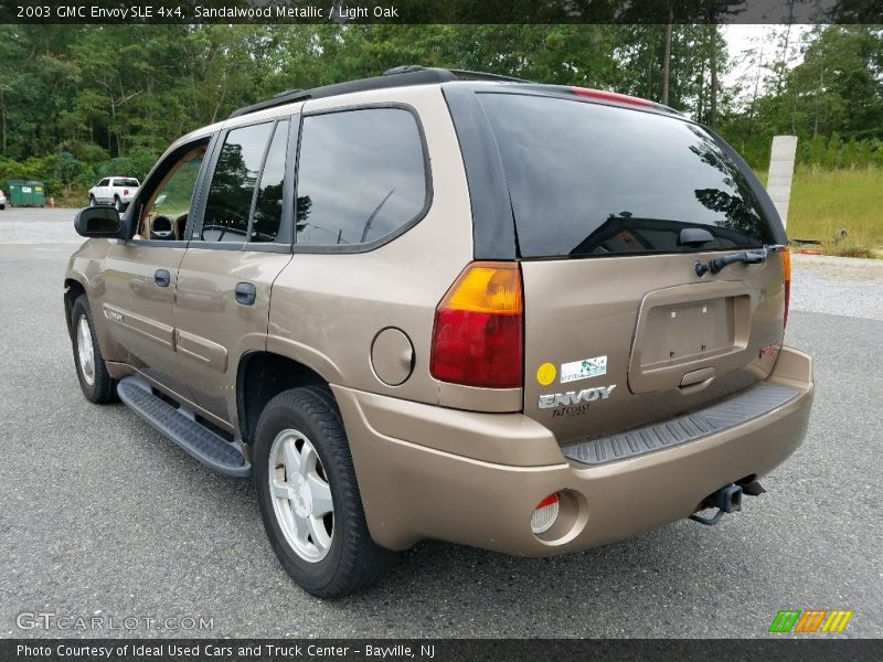 Sandalwood Metallic / Light Oak 2003 GMC Envoy SLE 4x4