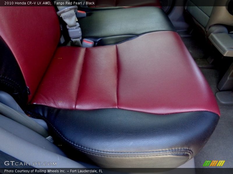 Tango Red Pearl / Black 2010 Honda CR-V LX AWD