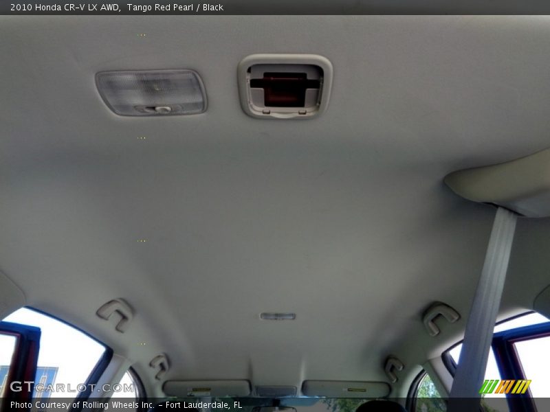 Tango Red Pearl / Black 2010 Honda CR-V LX AWD