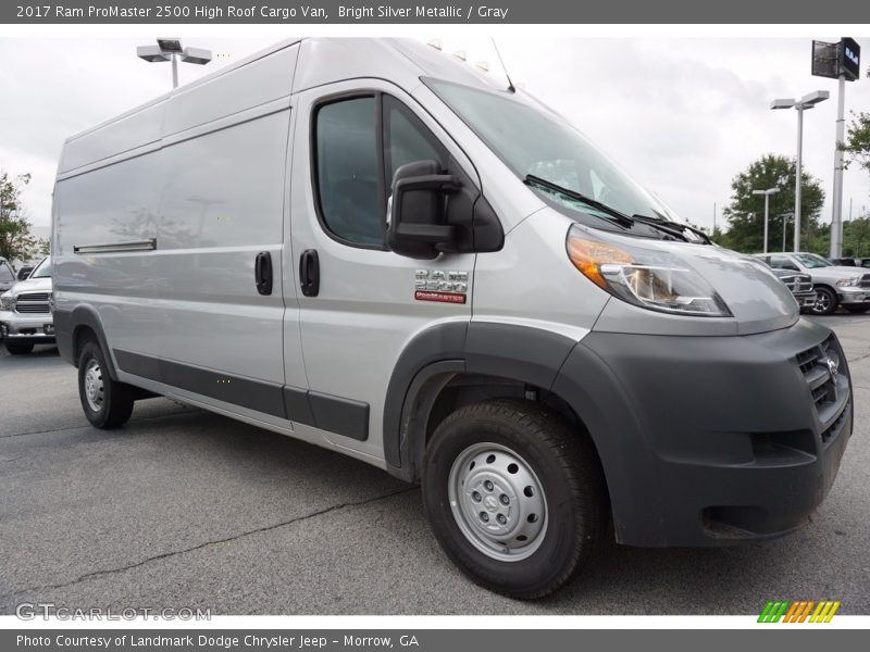 Front 3/4 View of 2017 ProMaster 2500 High Roof Cargo Van