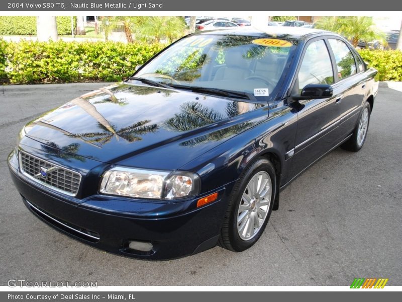 Nautic Blue Metallic / Light Sand 2004 Volvo S80 T6