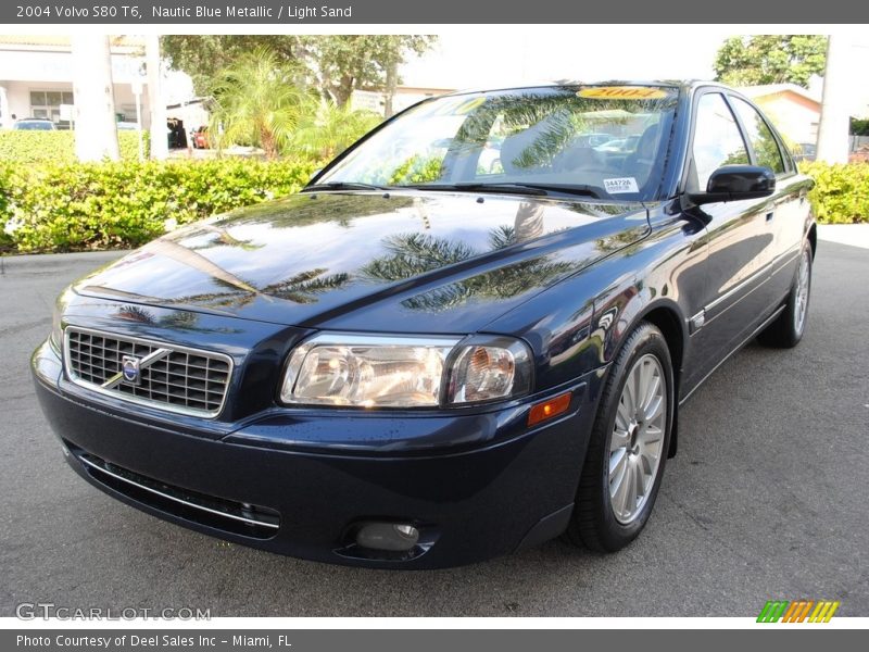 Nautic Blue Metallic / Light Sand 2004 Volvo S80 T6