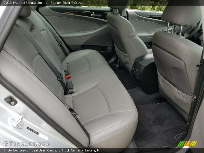 Radiant Silver / Gray 2012 Hyundai Sonata Limited