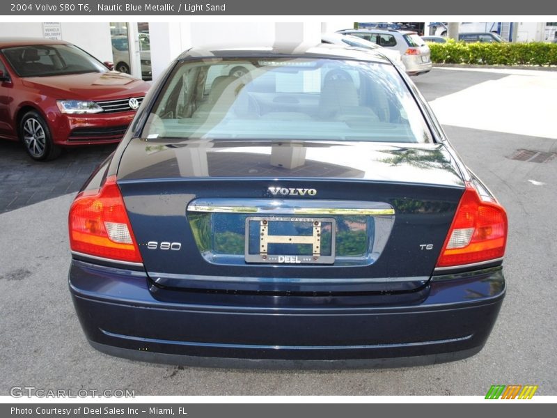 Nautic Blue Metallic / Light Sand 2004 Volvo S80 T6
