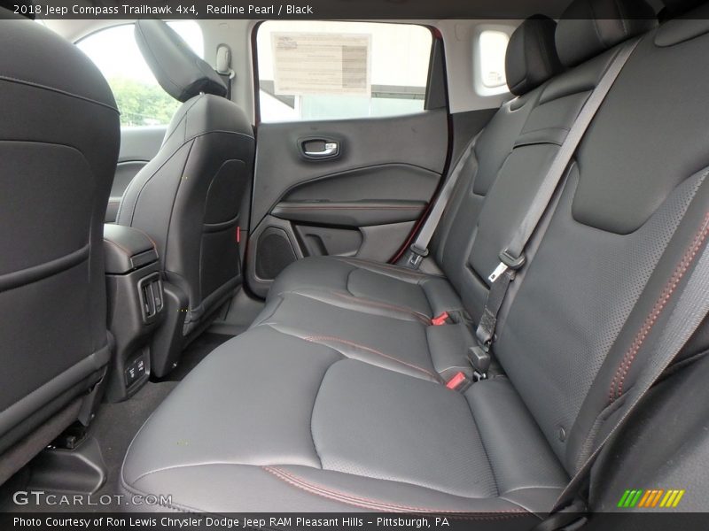 Rear Seat of 2018 Compass Trailhawk 4x4