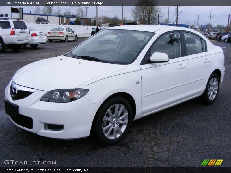 Front 3/4 View of 2008 MAZDA3 i Touring Sedan