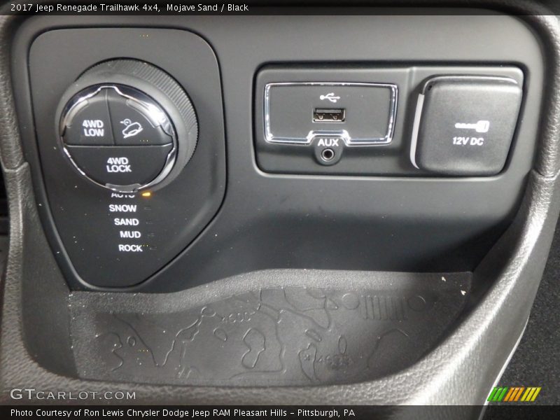 Mojave Sand / Black 2017 Jeep Renegade Trailhawk 4x4