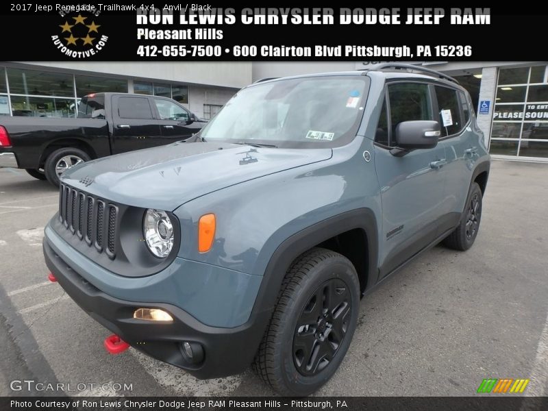 Anvil / Black 2017 Jeep Renegade Trailhawk 4x4