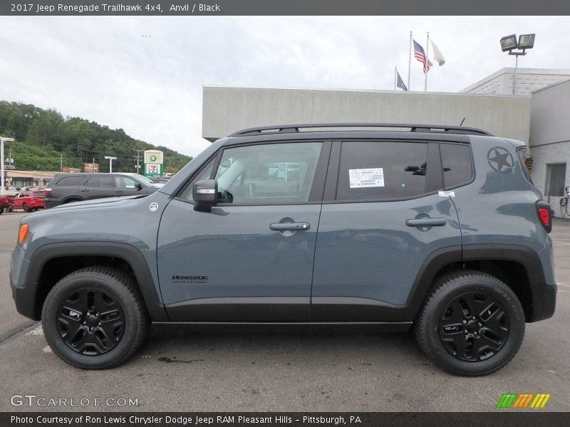 Anvil / Black 2017 Jeep Renegade Trailhawk 4x4