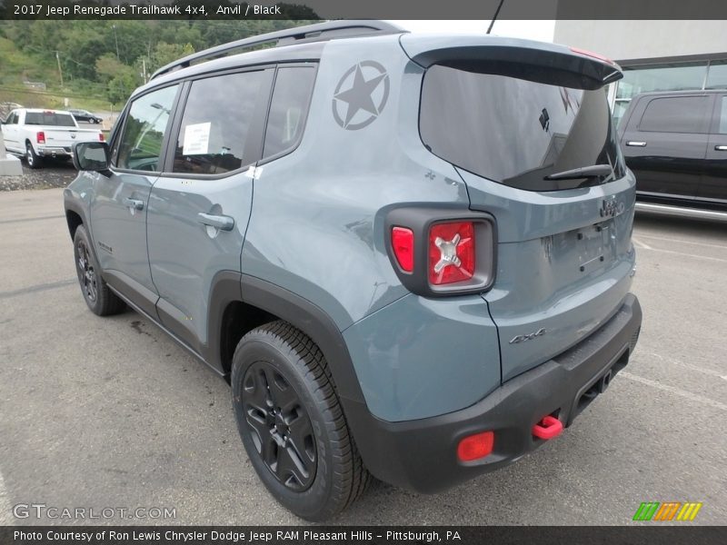 Anvil / Black 2017 Jeep Renegade Trailhawk 4x4