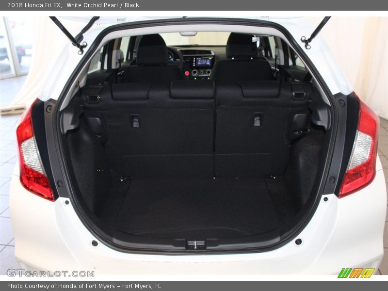 White Orchid Pearl / Black 2018 Honda Fit EX