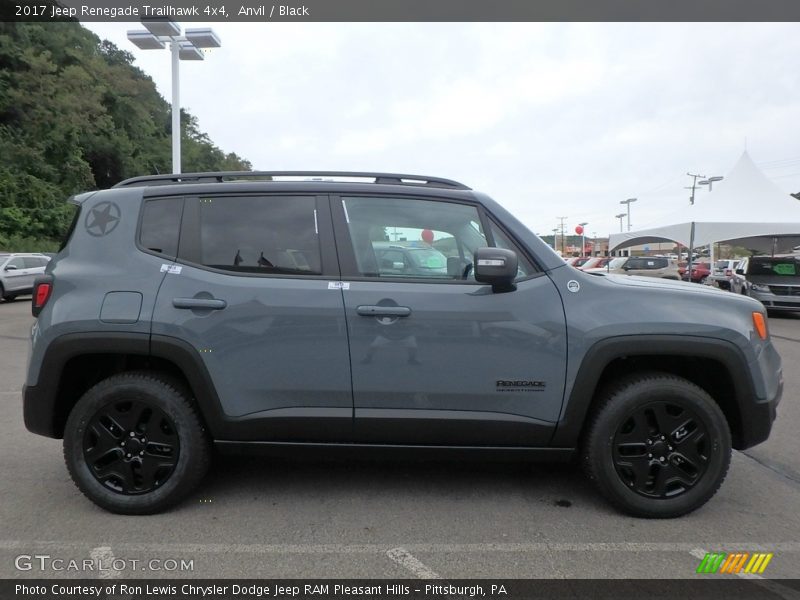 Anvil / Black 2017 Jeep Renegade Trailhawk 4x4