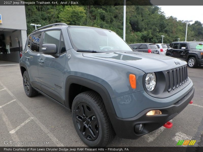 Anvil / Black 2017 Jeep Renegade Trailhawk 4x4