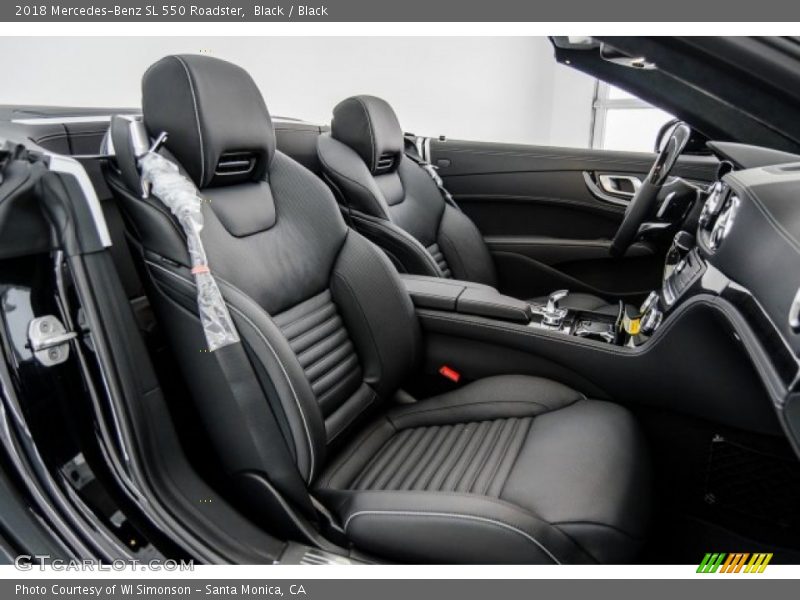  2018 SL 550 Roadster Black Interior