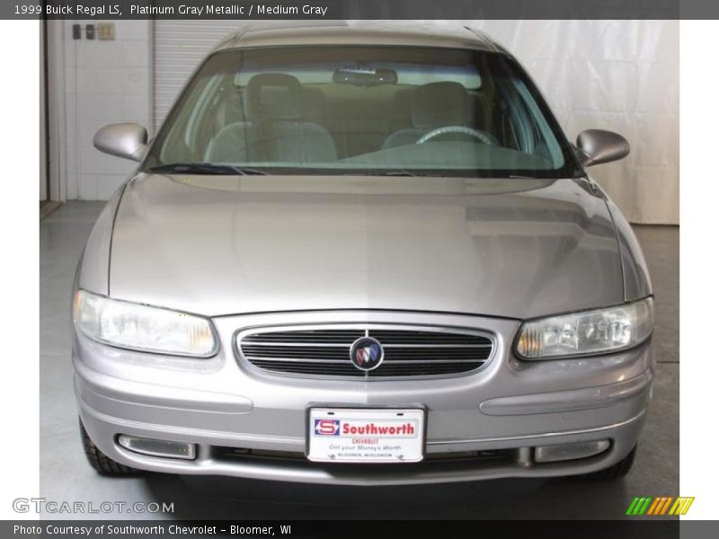 Platinum Gray Metallic / Medium Gray 1999 Buick Regal LS