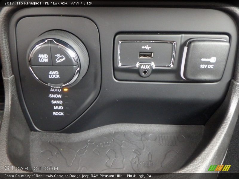 Anvil / Black 2017 Jeep Renegade Trailhawk 4x4