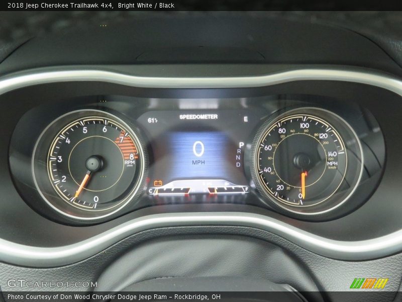  2018 Cherokee Trailhawk 4x4 Trailhawk 4x4 Gauges