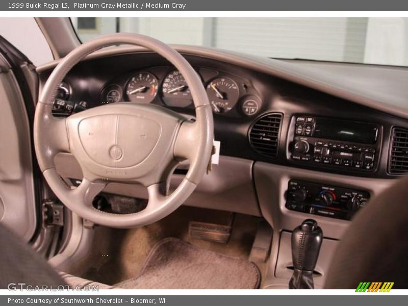Platinum Gray Metallic / Medium Gray 1999 Buick Regal LS