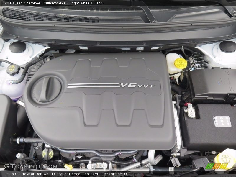  2018 Cherokee Trailhawk 4x4 Engine - 3.2 Liter DOHC 24-Valve VVT Pentastar V6