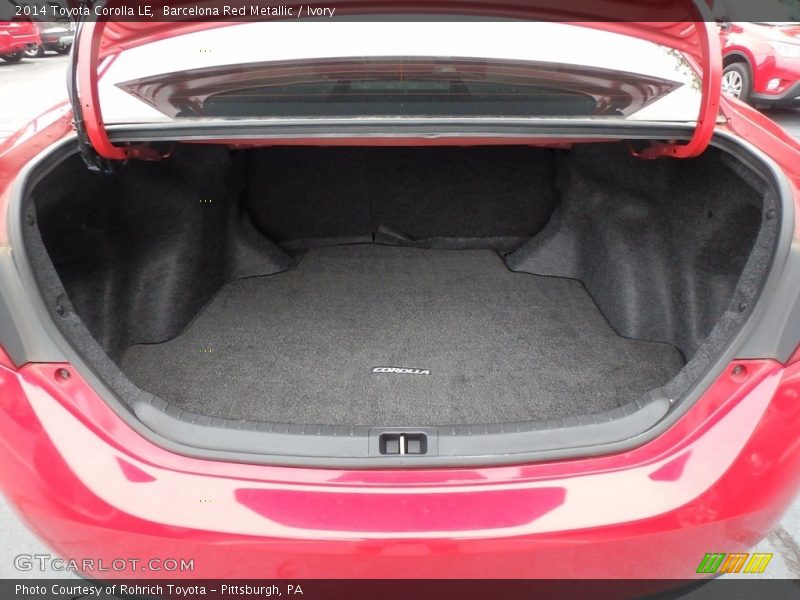Barcelona Red Metallic / Ivory 2014 Toyota Corolla LE