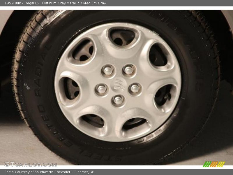 Platinum Gray Metallic / Medium Gray 1999 Buick Regal LS