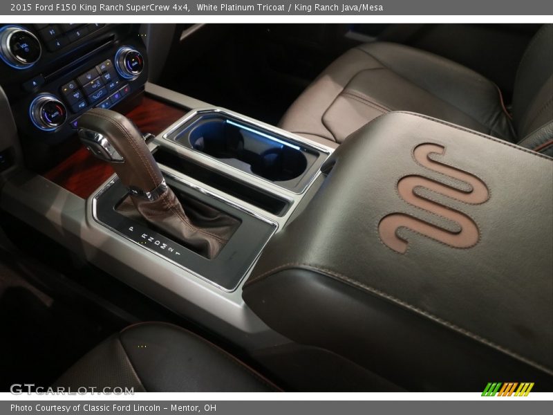 White Platinum Tricoat / King Ranch Java/Mesa 2015 Ford F150 King Ranch SuperCrew 4x4