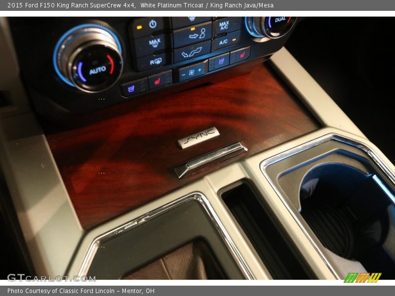 White Platinum Tricoat / King Ranch Java/Mesa 2015 Ford F150 King Ranch SuperCrew 4x4