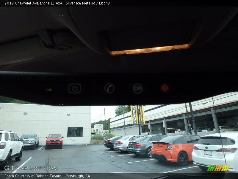 Silver Ice Metallic / Ebony 2012 Chevrolet Avalanche LS 4x4