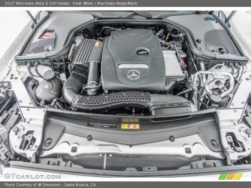 Polar White / Macchiato Beige/Black 2017 Mercedes-Benz E 300 Sedan