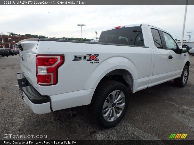 Oxford White / Black 2018 Ford F150 STX SuperCab 4x4