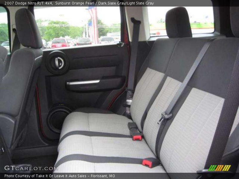 Sunburst Orange Pearl / Dark Slate Gray/Light Slate Gray 2007 Dodge Nitro R/T 4x4