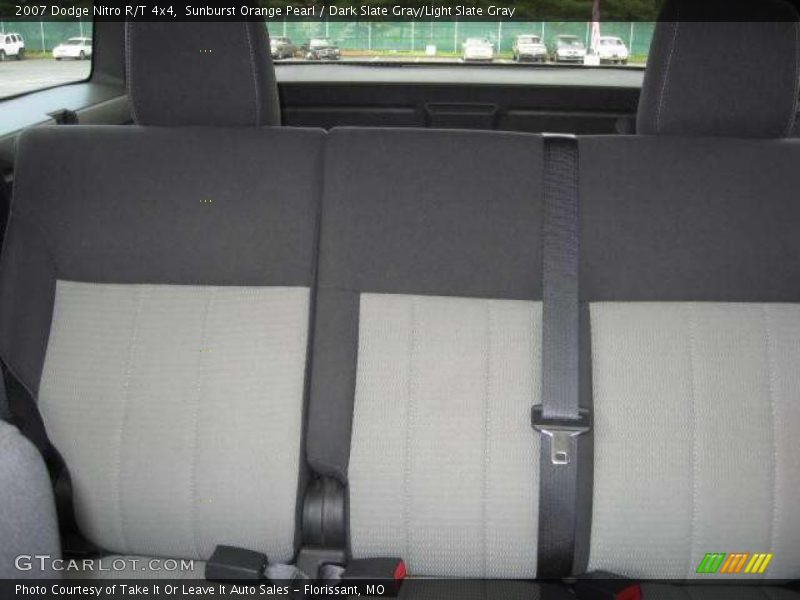 Sunburst Orange Pearl / Dark Slate Gray/Light Slate Gray 2007 Dodge Nitro R/T 4x4