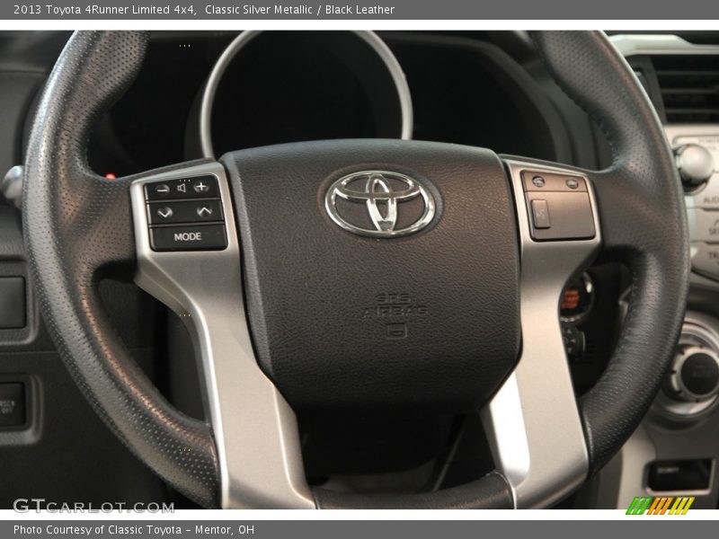 Classic Silver Metallic / Black Leather 2013 Toyota 4Runner Limited 4x4