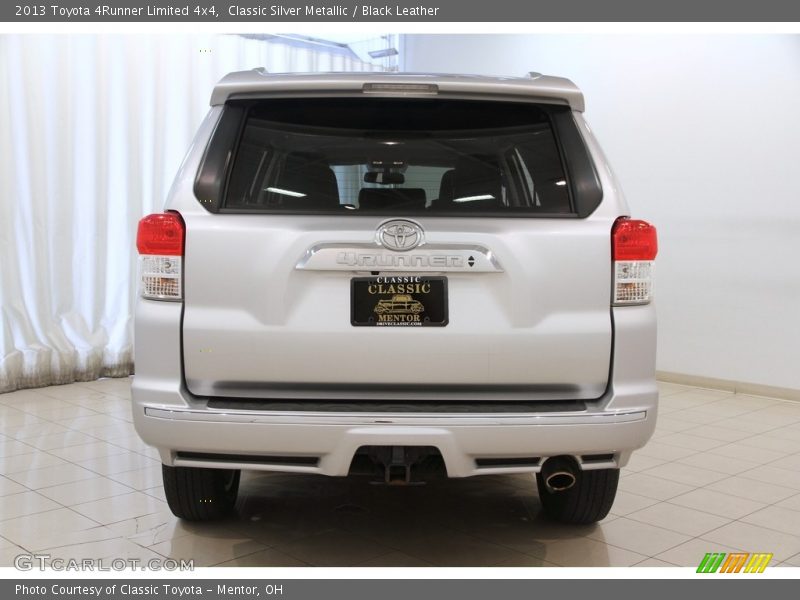 Classic Silver Metallic / Black Leather 2013 Toyota 4Runner Limited 4x4