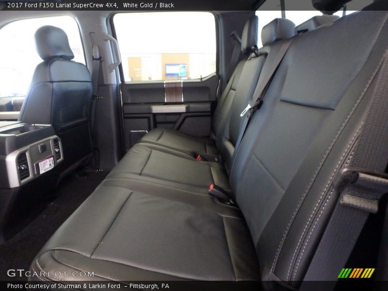 White Gold / Black 2017 Ford F150 Lariat SuperCrew 4X4