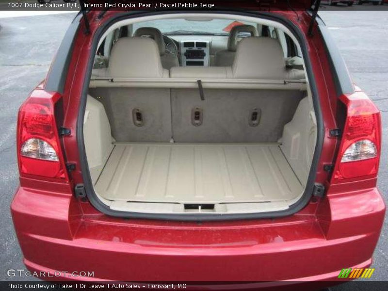 Inferno Red Crystal Pearl / Pastel Pebble Beige 2007 Dodge Caliber R/T