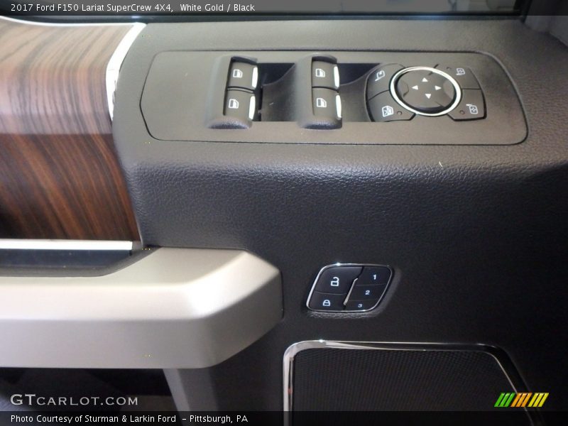 White Gold / Black 2017 Ford F150 Lariat SuperCrew 4X4