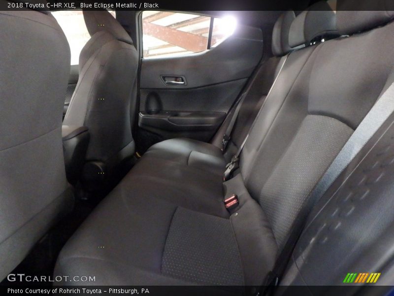 Blue Eclipse Metallic / Black 2018 Toyota C-HR XLE