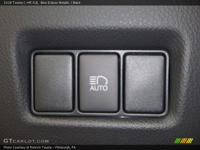 Blue Eclipse Metallic / Black 2018 Toyota C-HR XLE