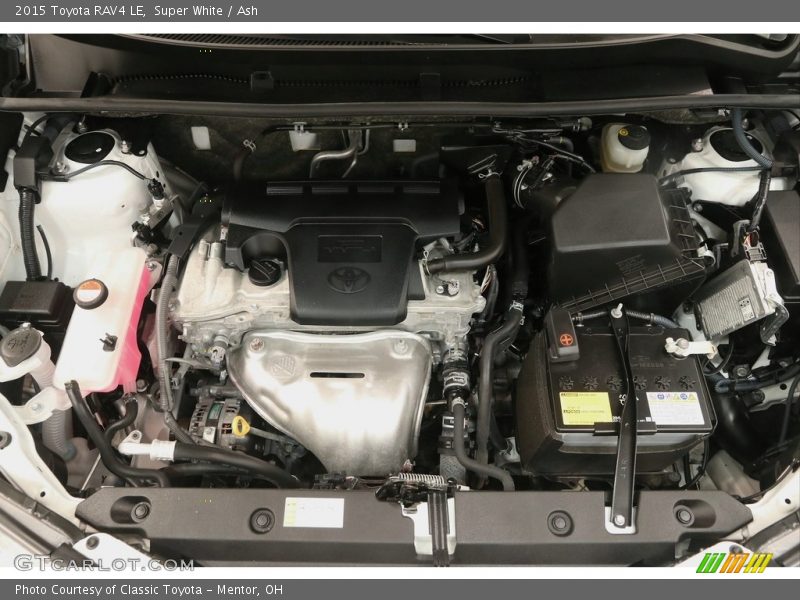 Super White / Ash 2015 Toyota RAV4 LE