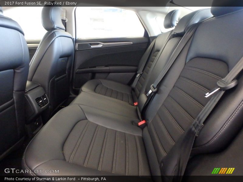 Ruby Red / Ebony 2017 Ford Fusion SE