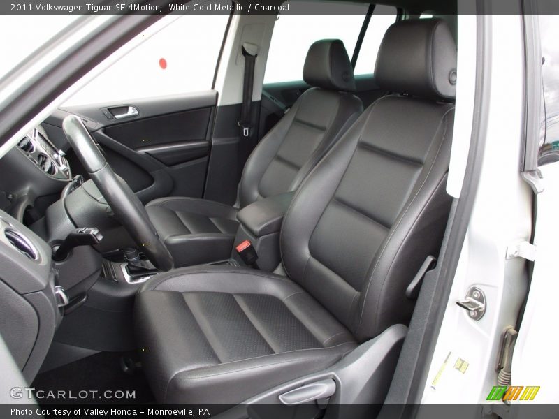 White Gold Metallic / Charcoal 2011 Volkswagen Tiguan SE 4Motion
