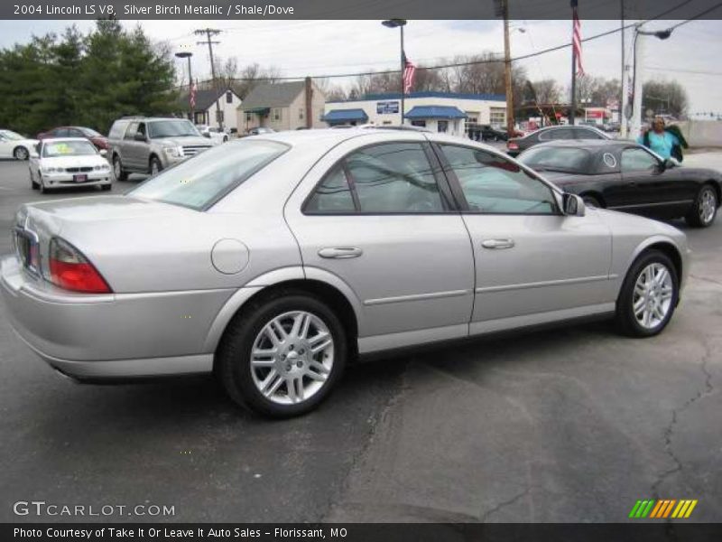 Silver Birch Metallic / Shale/Dove 2004 Lincoln LS V8