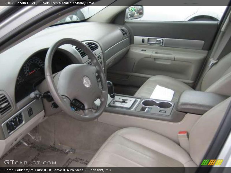 Silver Birch Metallic / Shale/Dove 2004 Lincoln LS V8